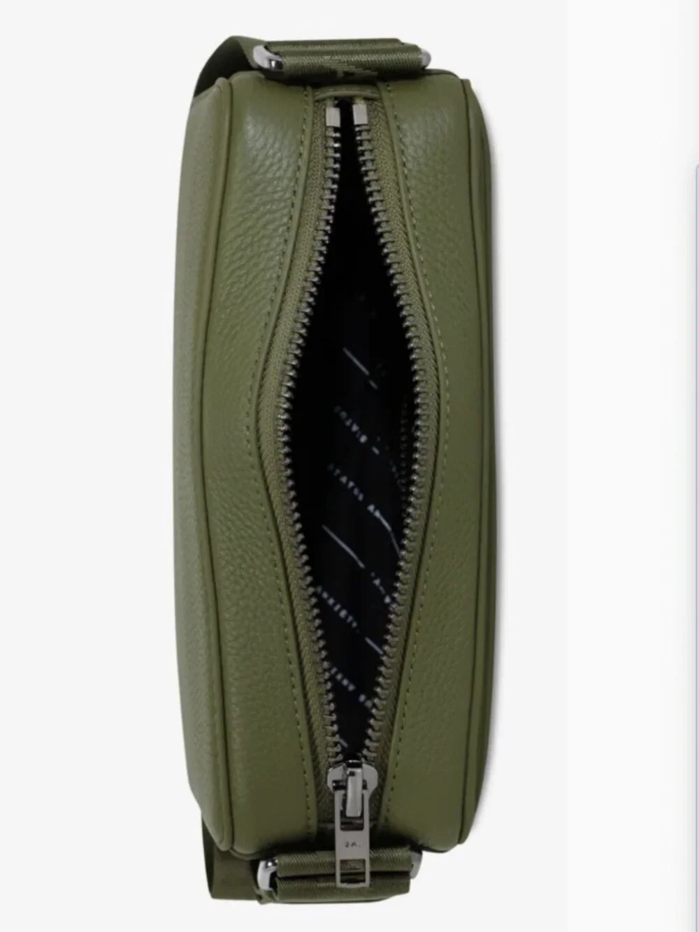 Status Anxiety Delirium Bag Khaki Green NWT Leather Shoulder Crossbody Handbag
